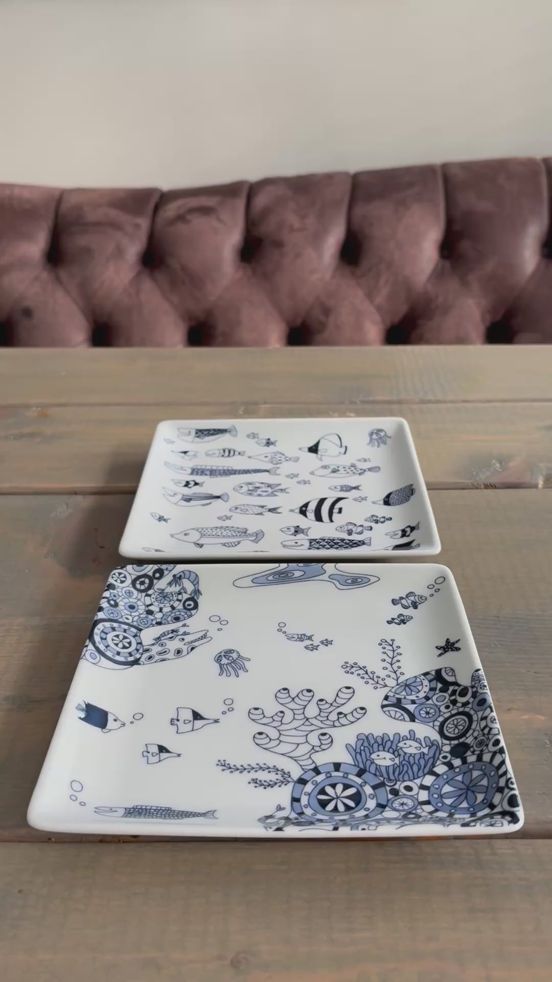 HASAMI | Marine Side Plates Set