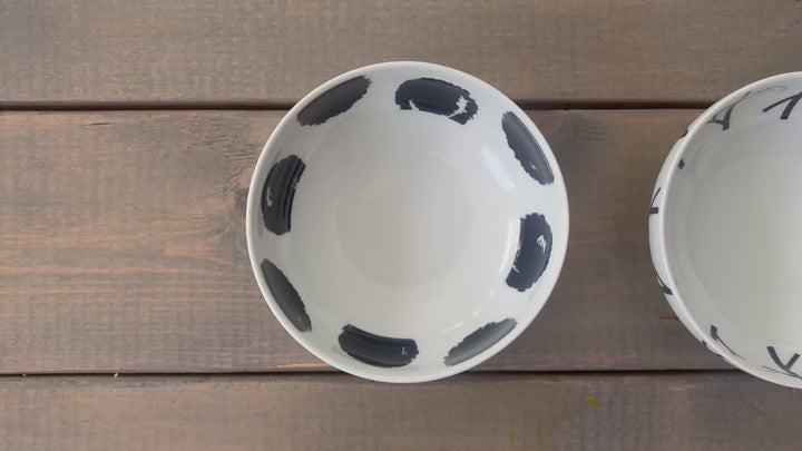 HASAMI | Japanese Pattern Rice Bowls Set