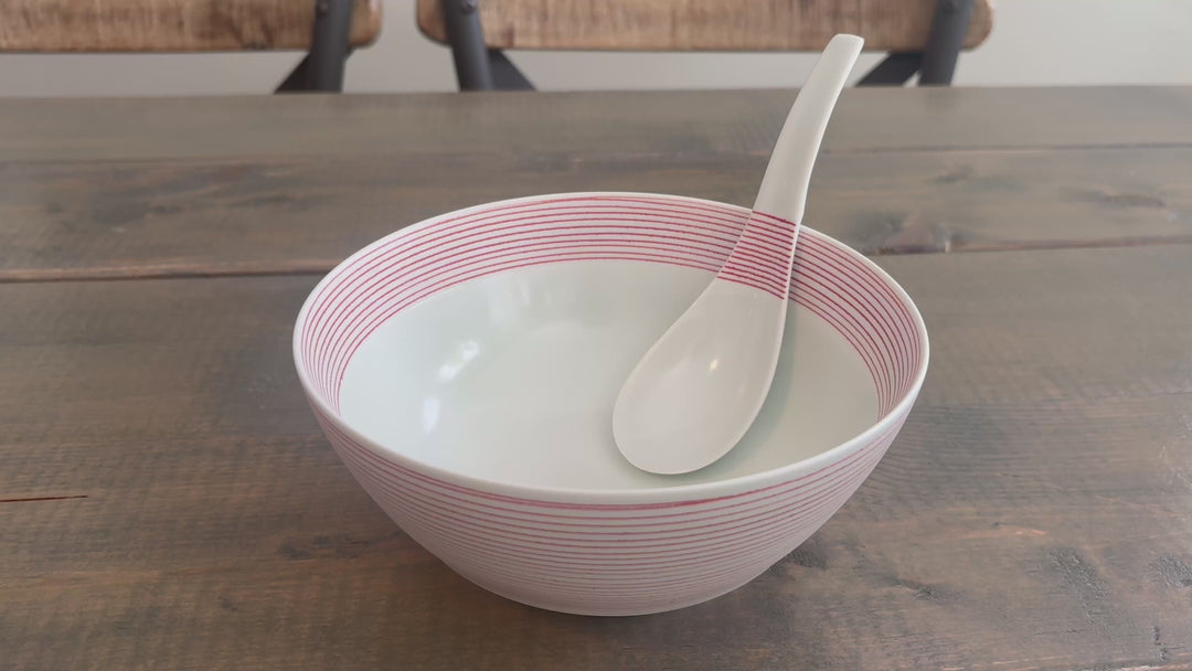 ARITA | Ramen Bowl Set | Signature Red
