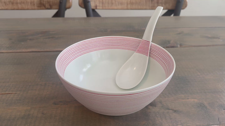 ARITA | Ramen Bowl Set | Signature Red