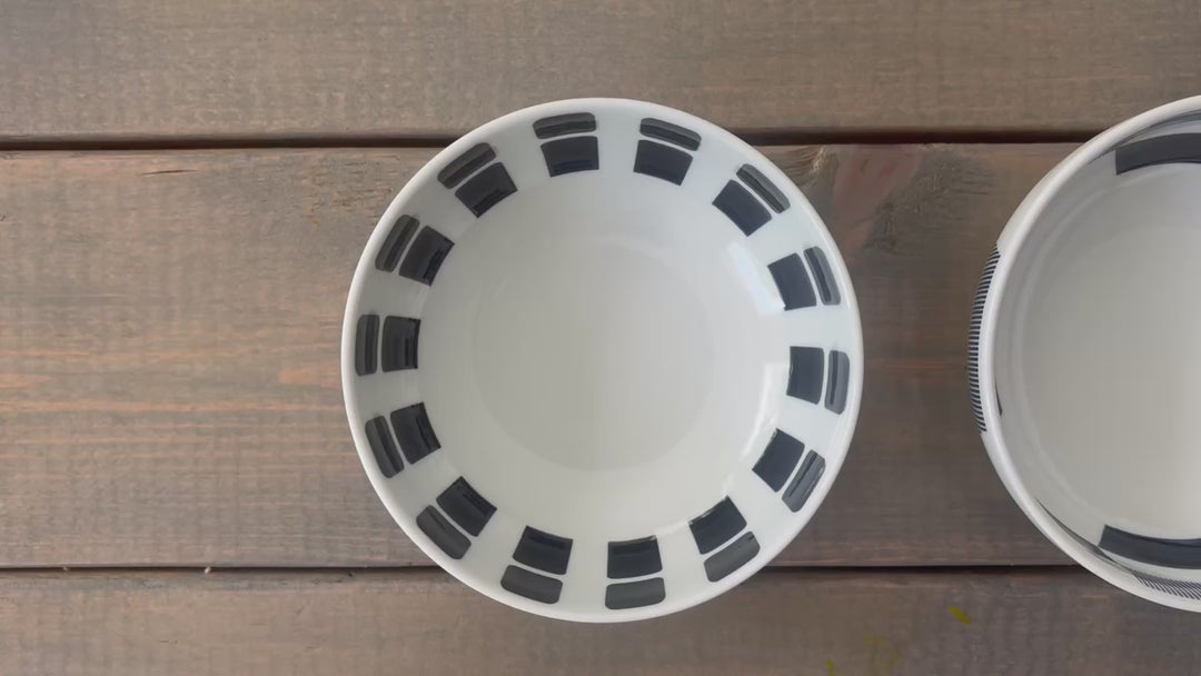 HASAMI | Japanese Pattern Rice Bowls Set