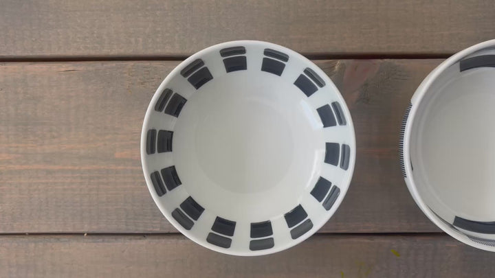 HASAMI | Japanese Pattern Rice Bowls Set