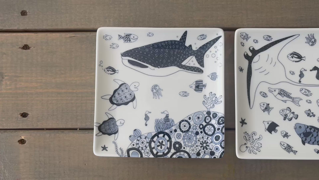 HASAMI | Marine Side Plates Set
