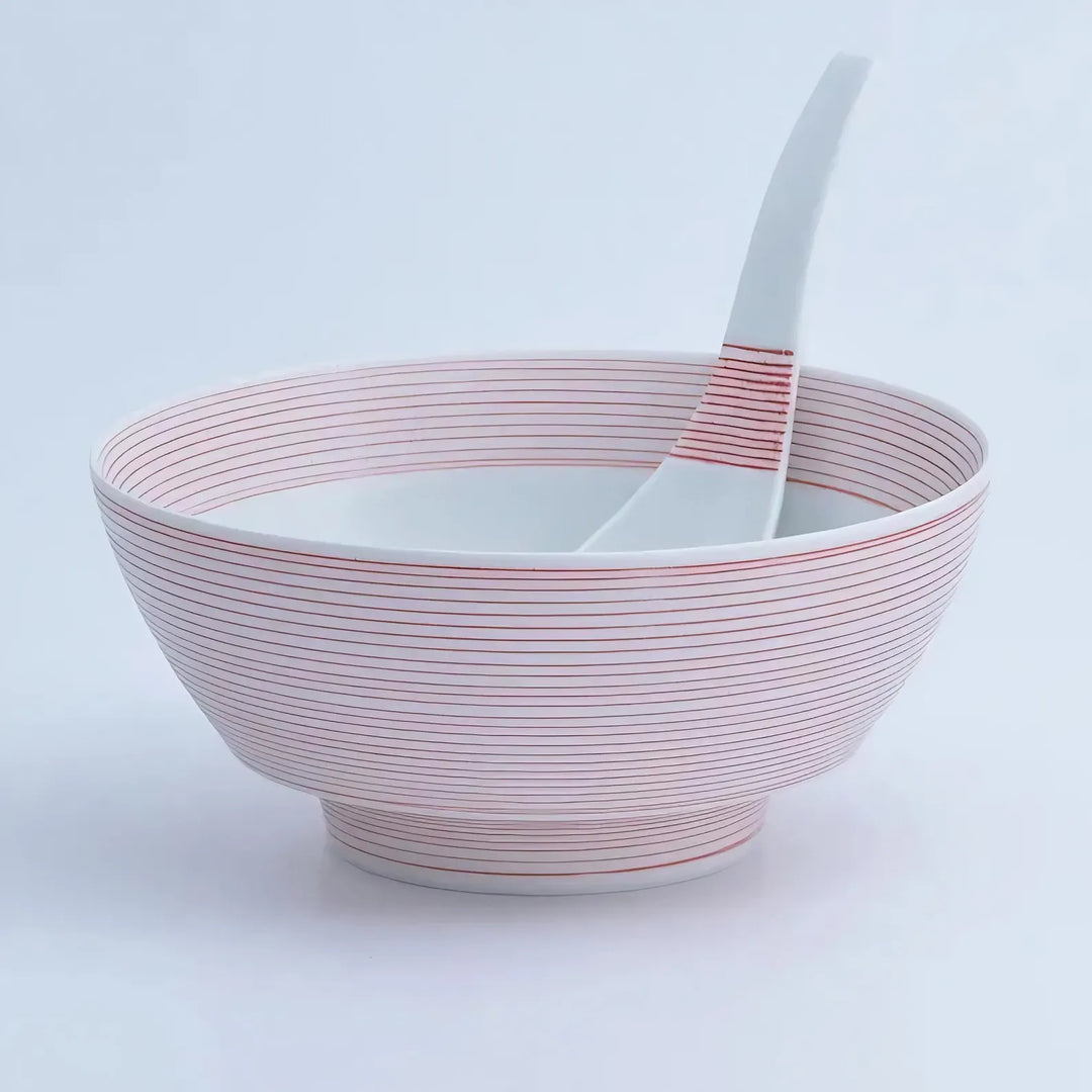 The Ultimate Ramen Bowl and Spoon Set | Signature RED