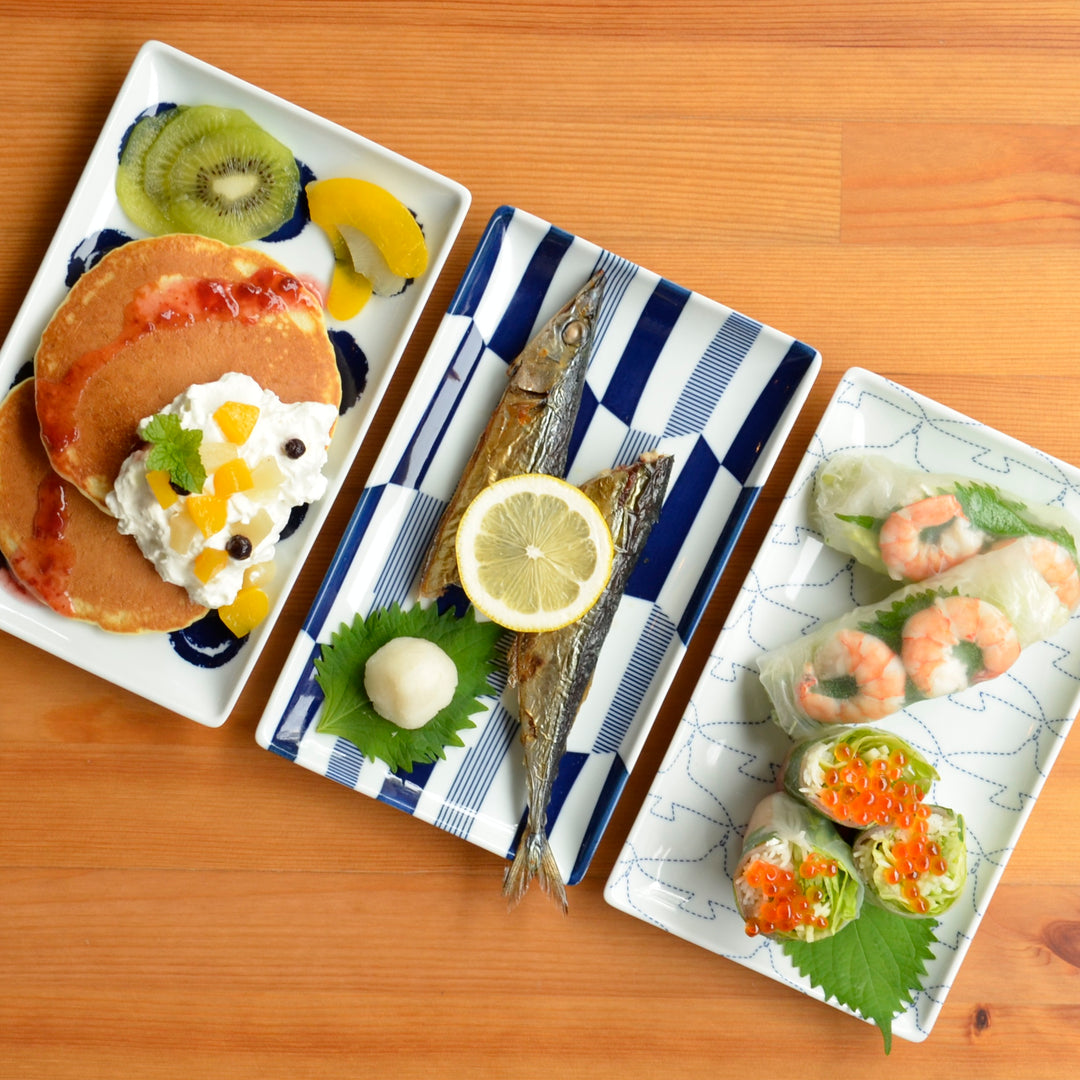 HASAMI | Japanese Pattern Sushi Plate