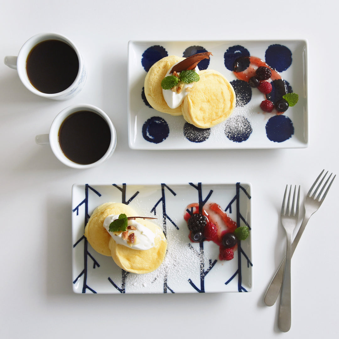 HASAMI | Japanese Pattern Sushi Plates Set