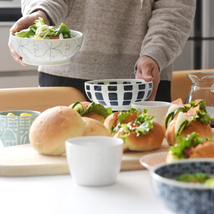 HASAMI | Japanese Pattern Rice Bowls Set