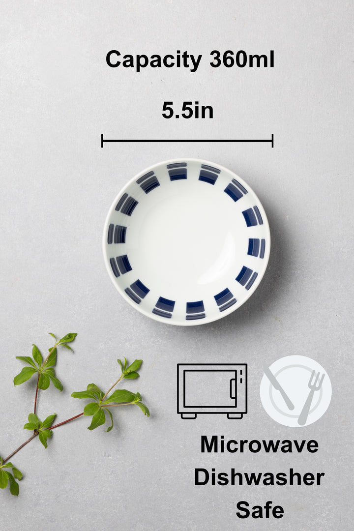HASAMI | Japanese Pattern Rice Bowls Set