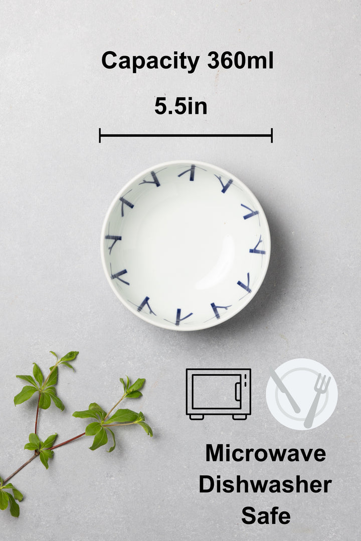 HASAMI | Japanese Pattern Rice Bowls Set