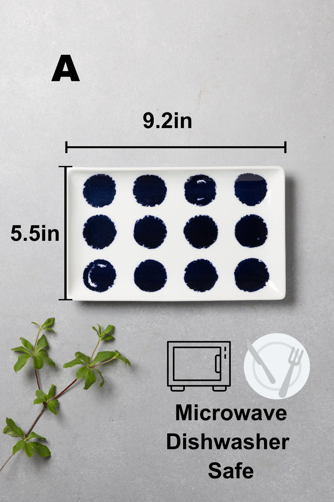 HASAMI | Japanese Pattern Sushi Plate