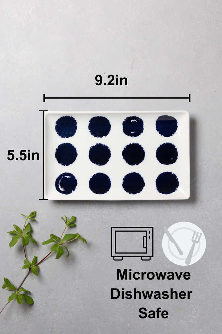 HASAMI | Japanese Pattern Sushi Plates Set