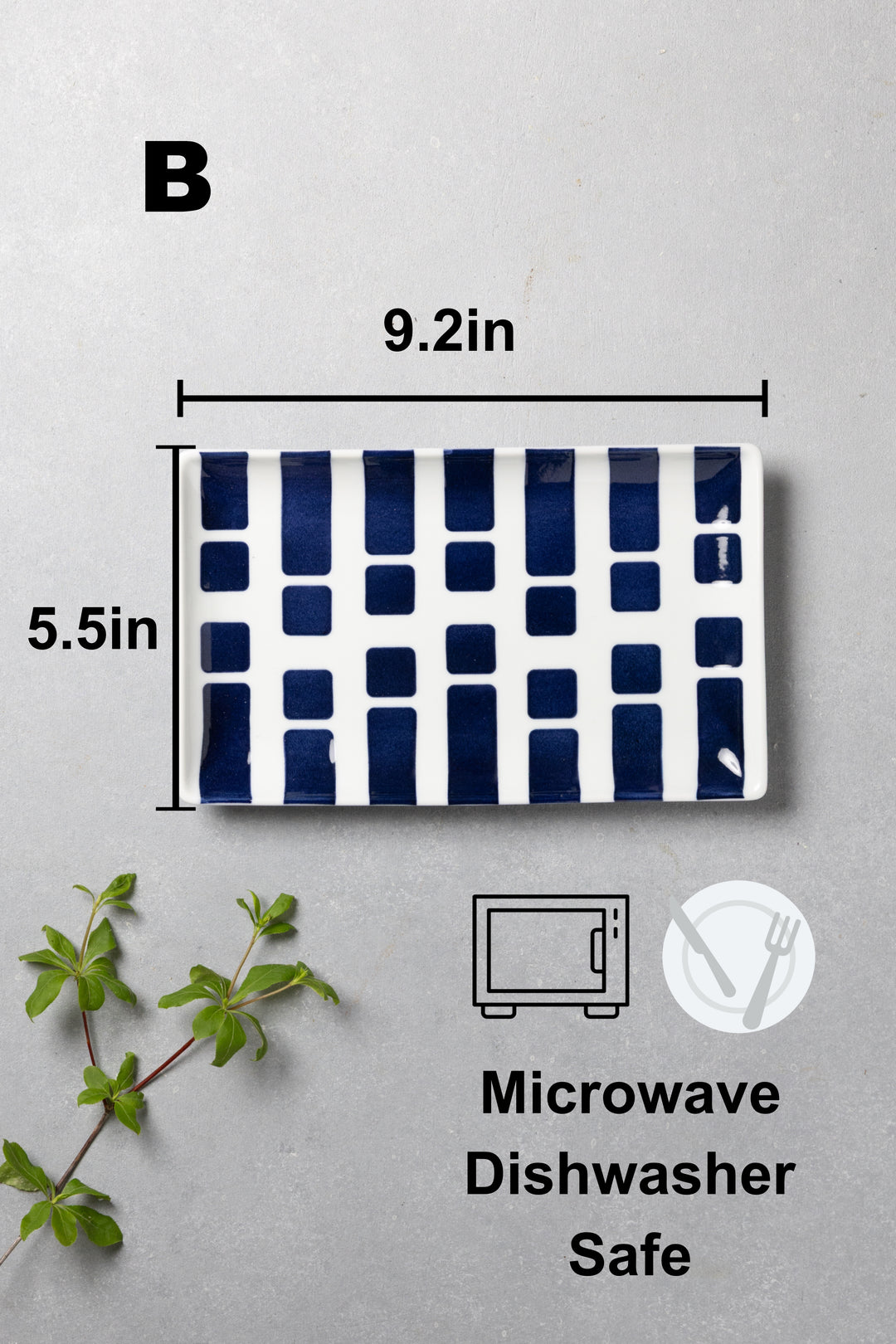 HASAMI | Japanese Pattern Sushi Plate