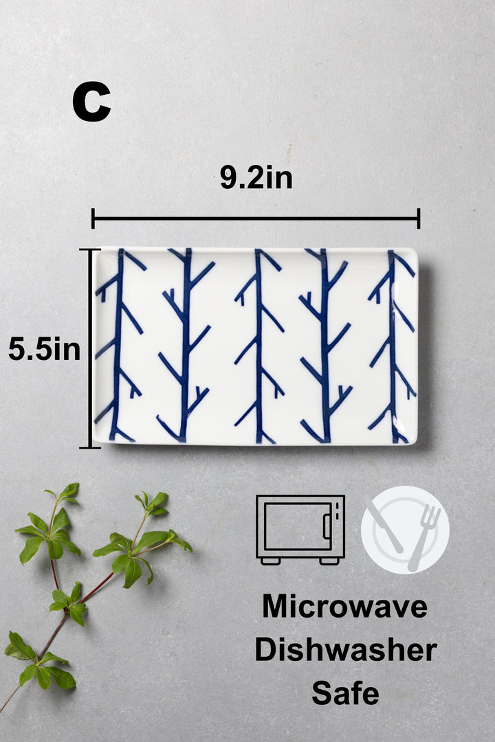 HASAMI | Japanese Pattern Sushi Plate