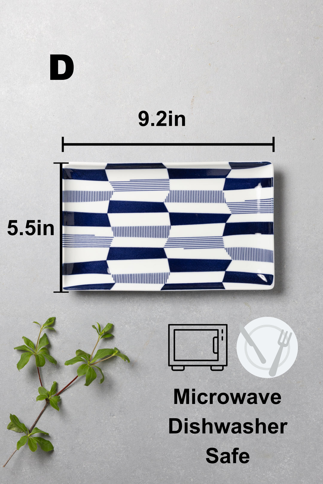 HASAMI | Japanese Pattern Sushi Plate