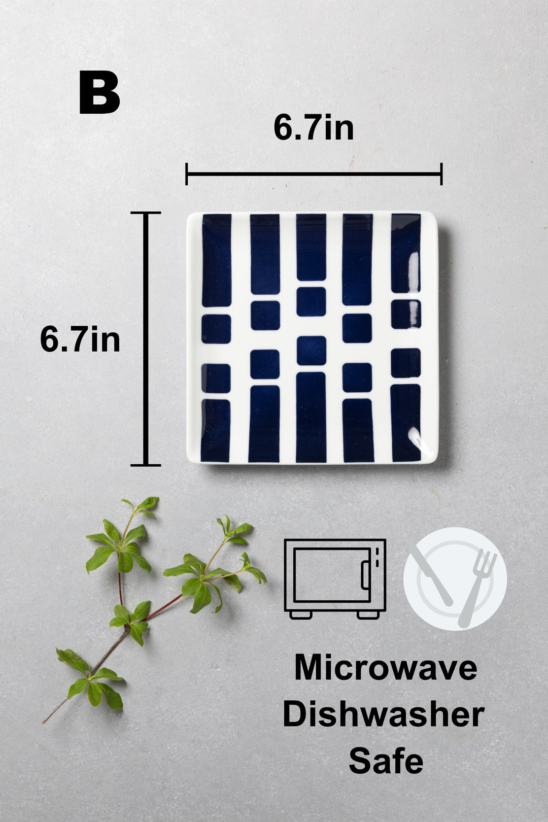 HASAMI | Japanese Pattern Side Plate